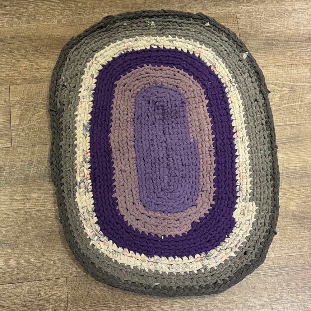 Mom's Up cycled Rug-‎ Made With 💕